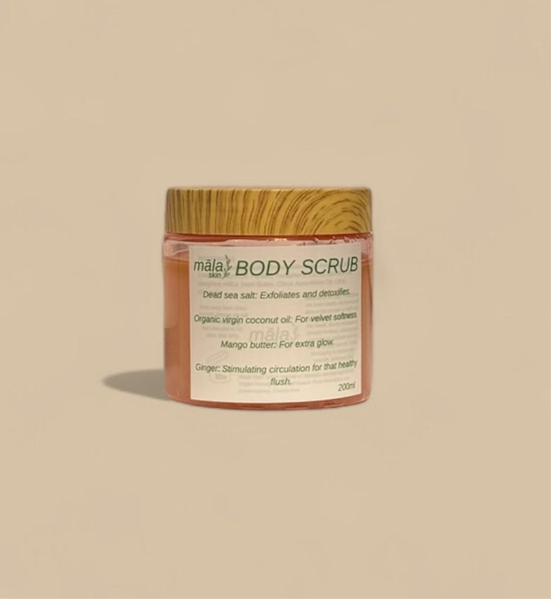 Body Scrub with Mango Butter - skinbymala